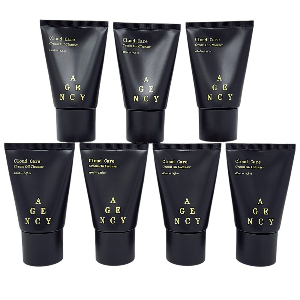 Agency Cloud Care Cream Oil Cleanser Makeup Remover Face Wash 1.4 fl oz (7 Pack)